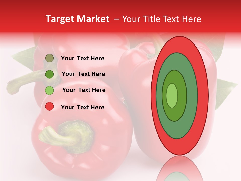 Green White Isolated PowerPoint Template