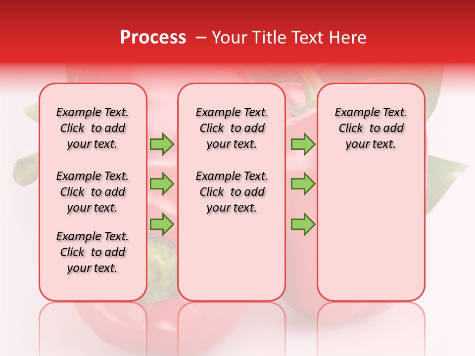 Green White Isolated PowerPoint Template