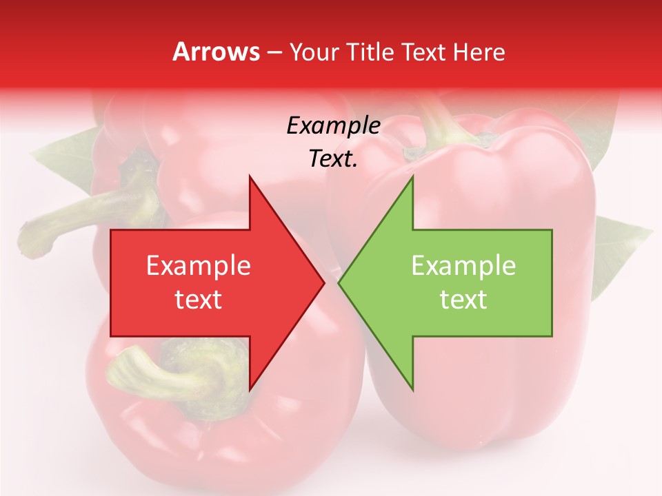 Green White Isolated PowerPoint Template