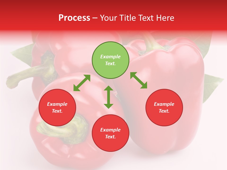 Green White Isolated PowerPoint Template