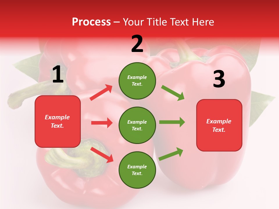 Green White Isolated PowerPoint Template