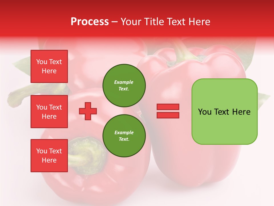 Green White Isolated PowerPoint Template