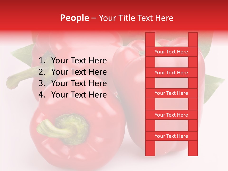 Green White Isolated PowerPoint Template