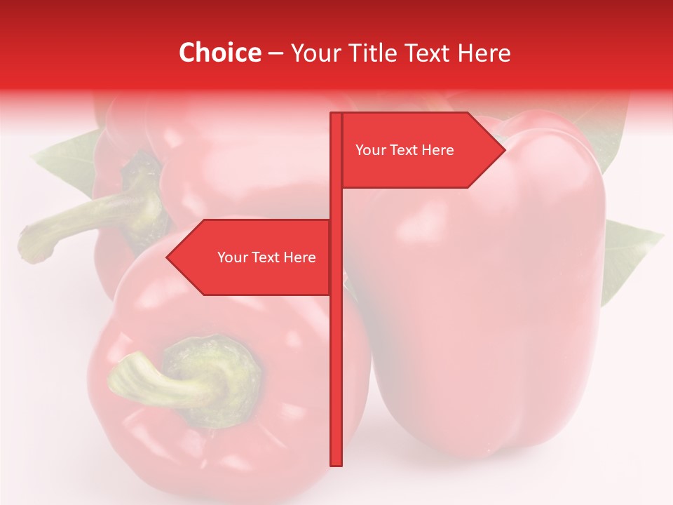 Green White Isolated PowerPoint Template