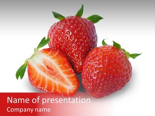 Fruit Healthy Food PowerPoint Template