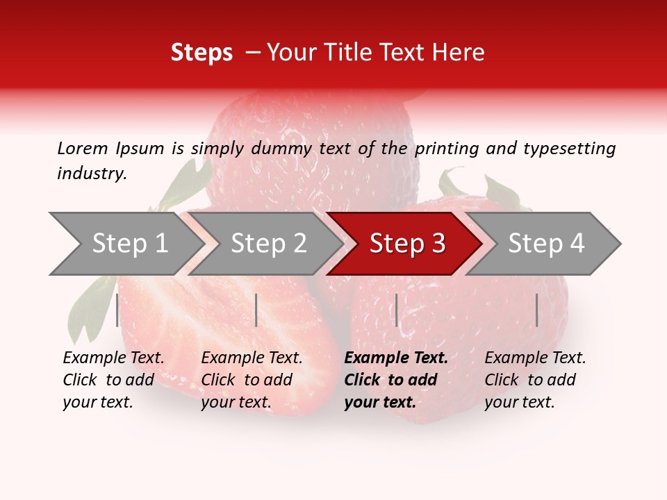 Fruit Healthy Food PowerPoint Template