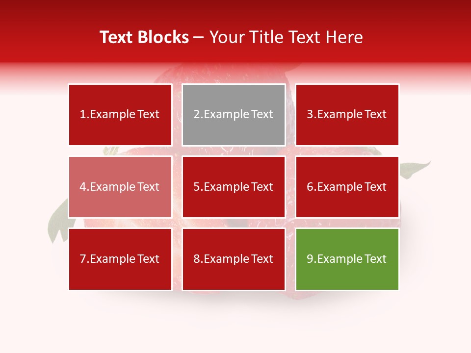 Fruit Healthy Food PowerPoint Template