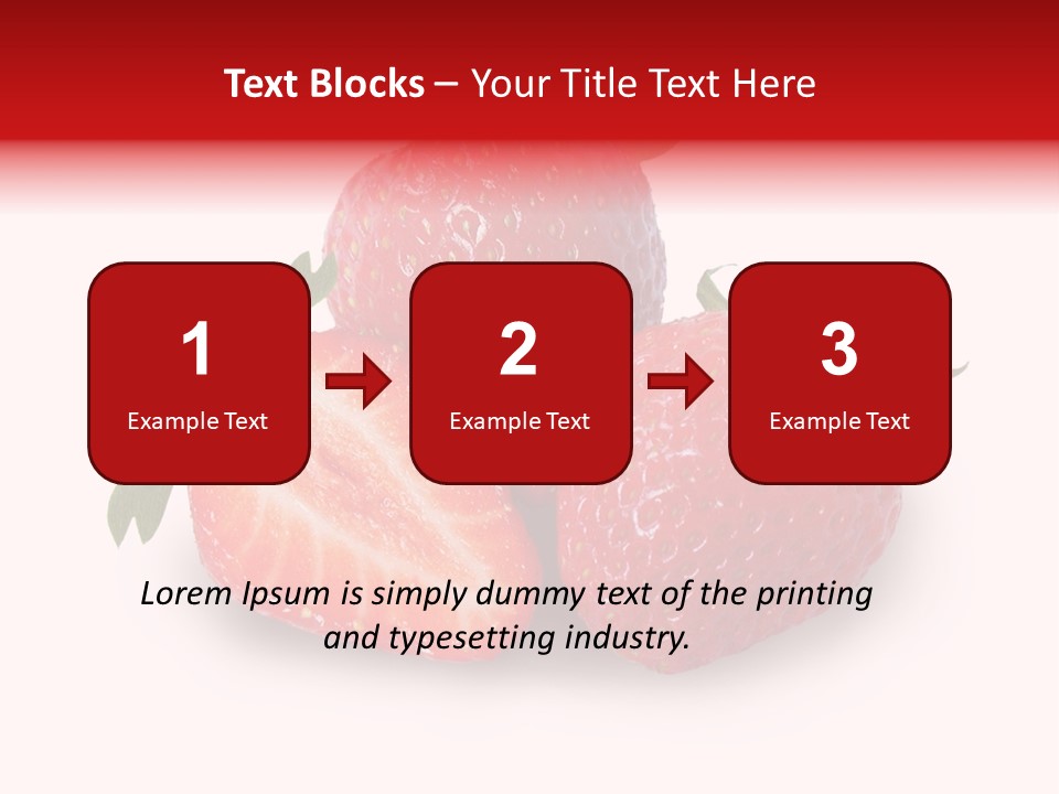 Fruit Healthy Food PowerPoint Template