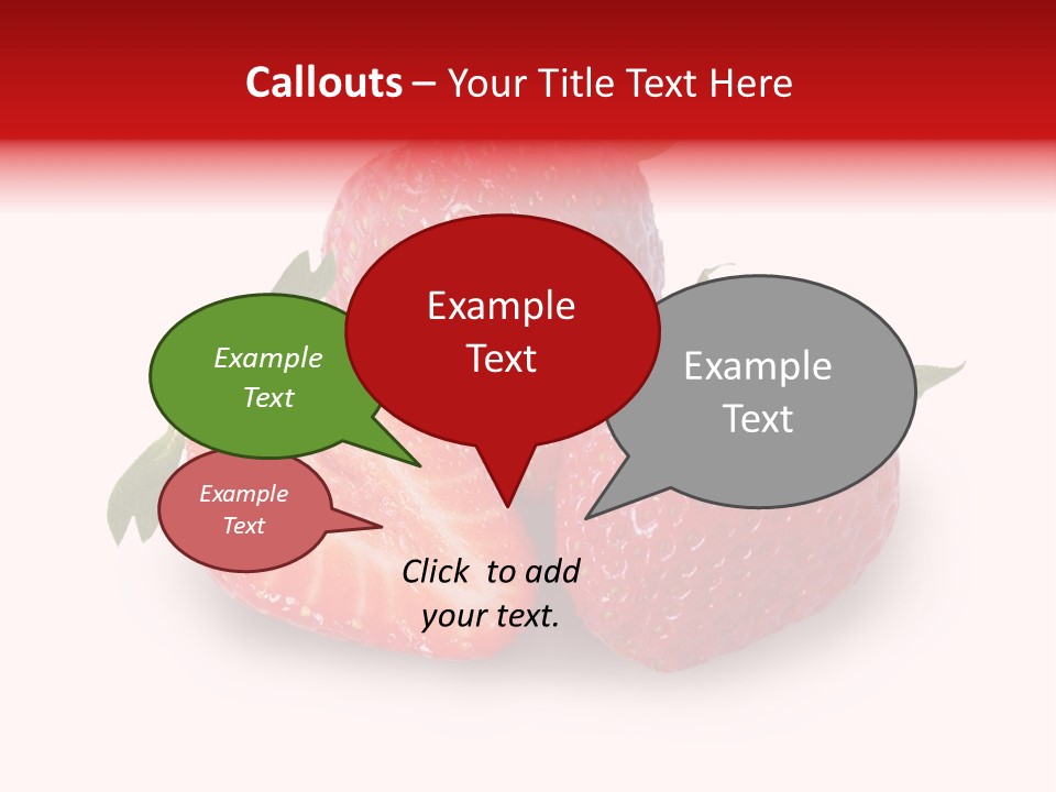 Fruit Healthy Food PowerPoint Template