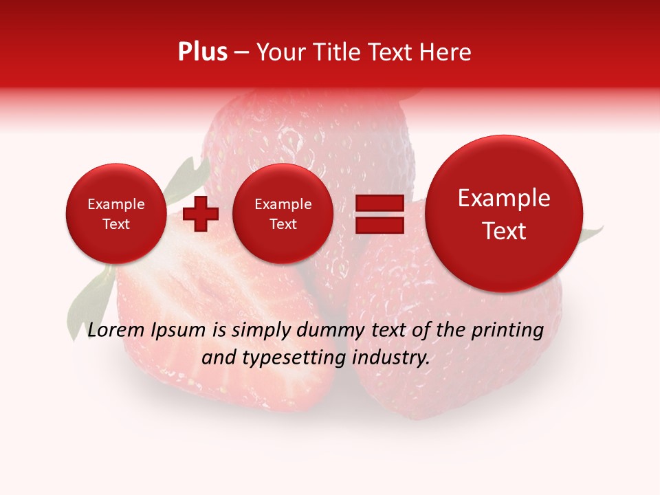 Fruit Healthy Food PowerPoint Template
