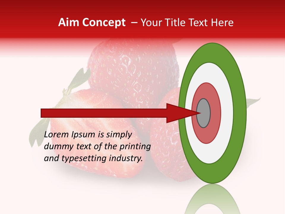 Fruit Healthy Food PowerPoint Template