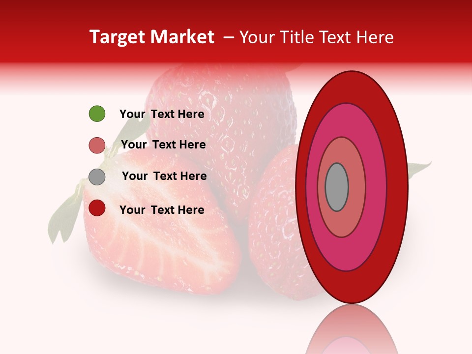 Fruit Healthy Food PowerPoint Template