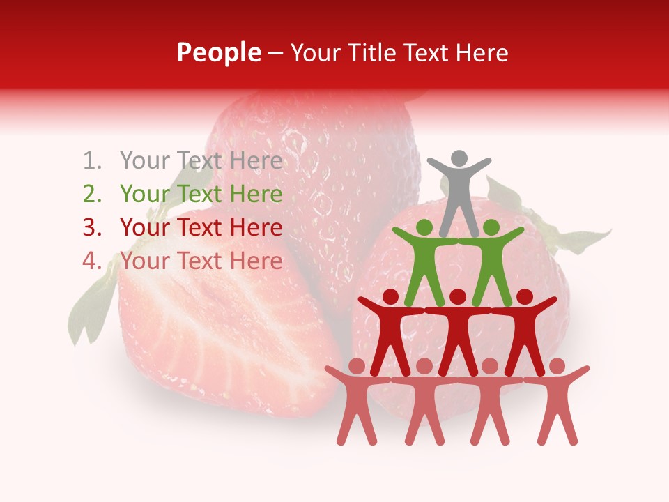 Fruit Healthy Food PowerPoint Template