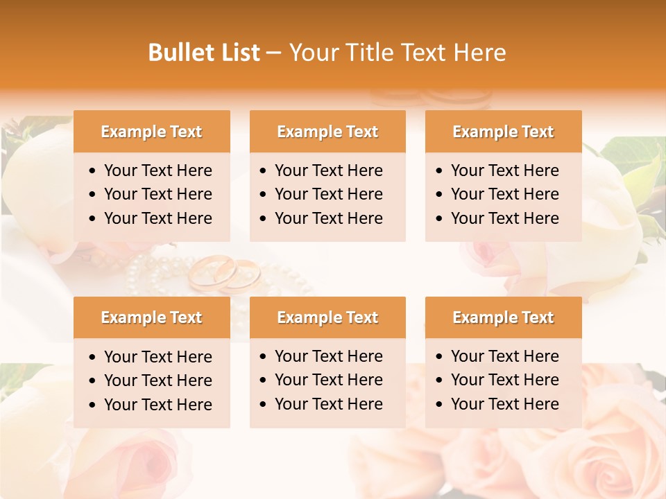Yellow Ring Leaf PowerPoint Template