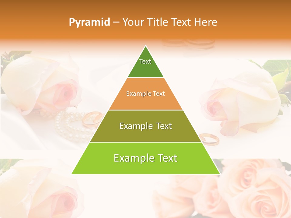Yellow Ring Leaf PowerPoint Template