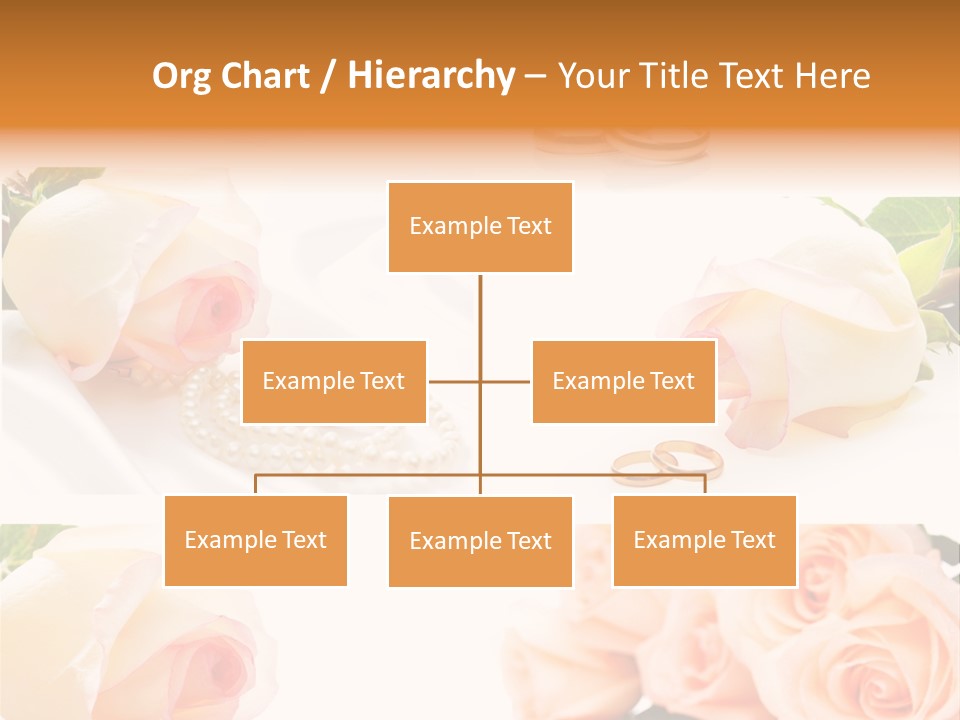 Yellow Ring Leaf PowerPoint Template