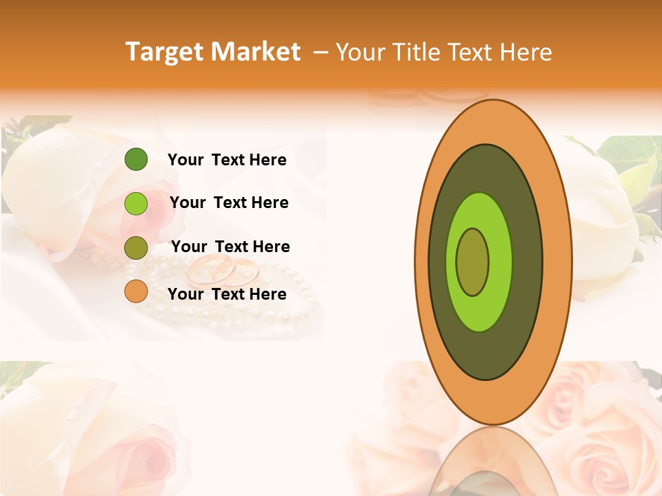 Yellow Ring Leaf PowerPoint Template