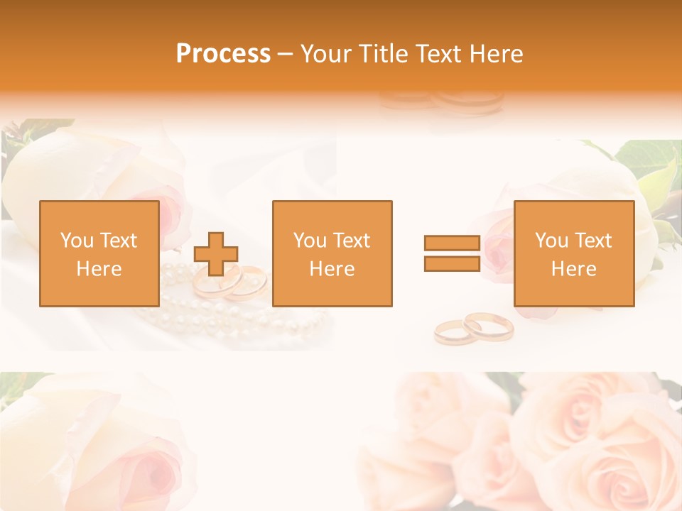 Yellow Ring Leaf PowerPoint Template