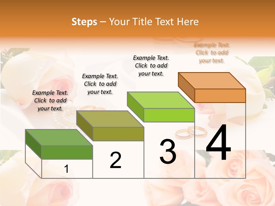 Yellow Ring Leaf PowerPoint Template