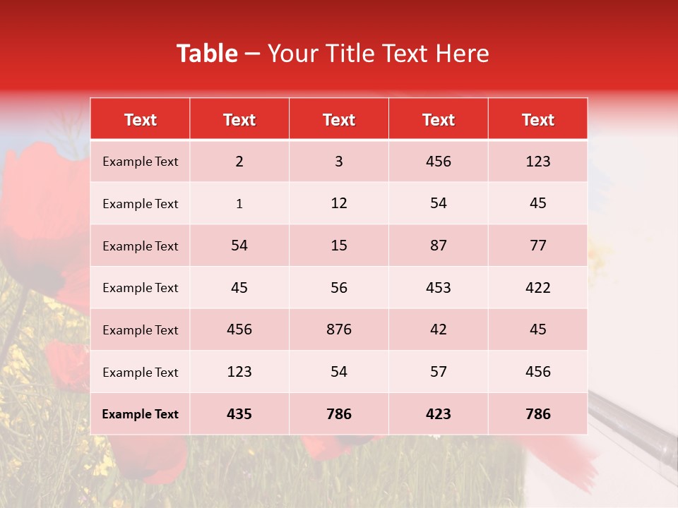 Blue Paint Yellow PowerPoint Template