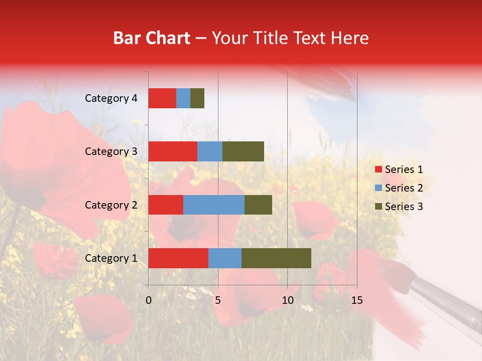 Blue Paint Yellow PowerPoint Template