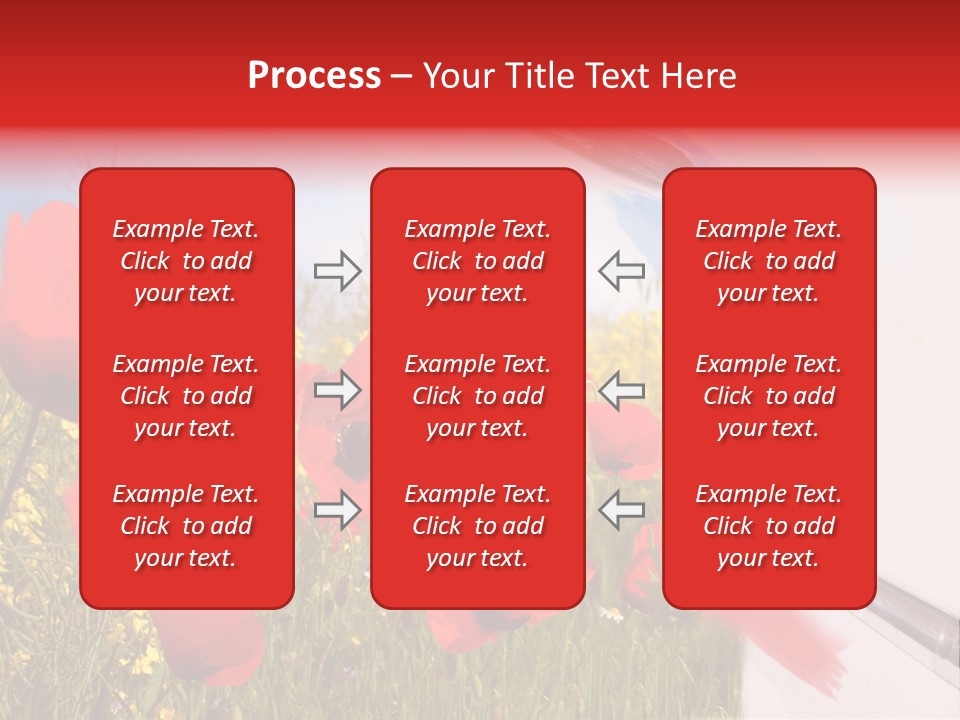 Blue Paint Yellow PowerPoint Template