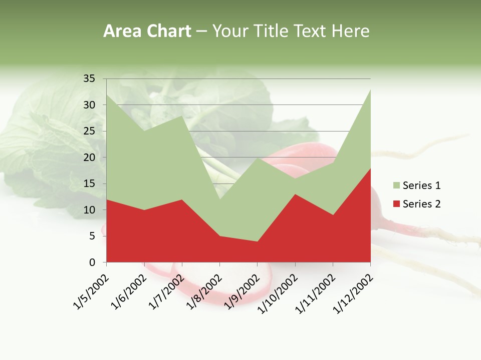 Ripe Radish Vegetarian PowerPoint Template