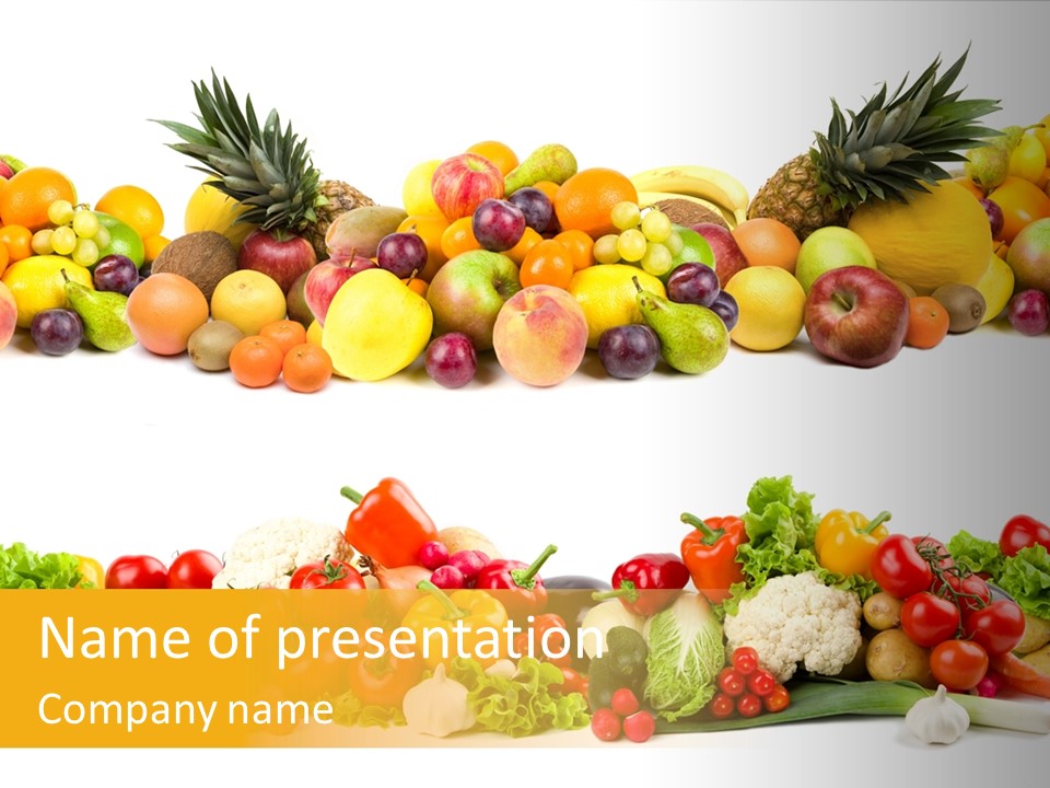 Tomatoes Assorted Eat PowerPoint Template