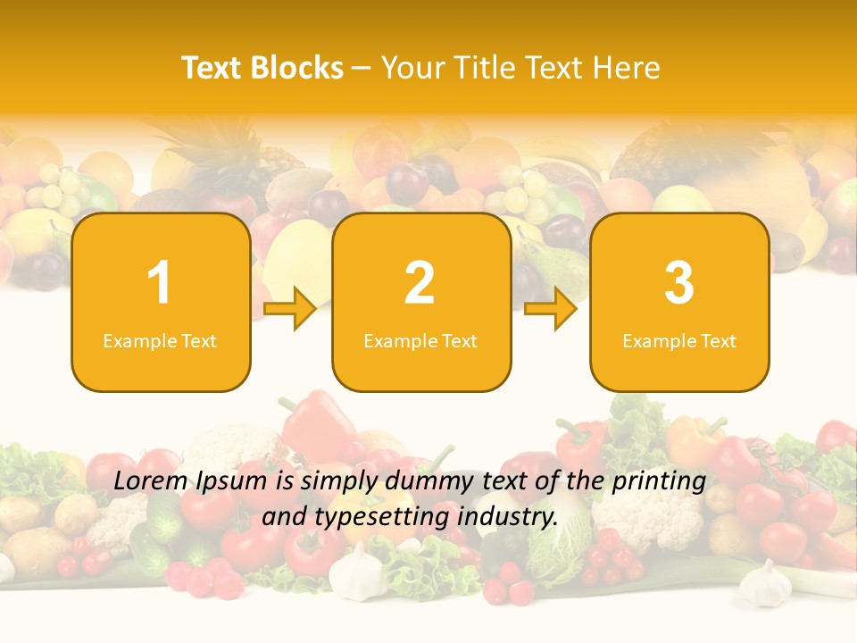 Tomatoes Assorted Eat PowerPoint Template