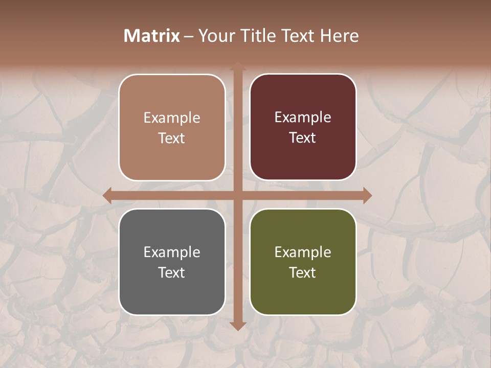 Arid Drained Shadow PowerPoint Template