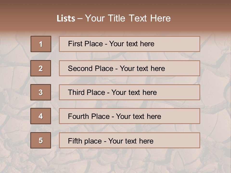 Arid Drained Shadow PowerPoint Template