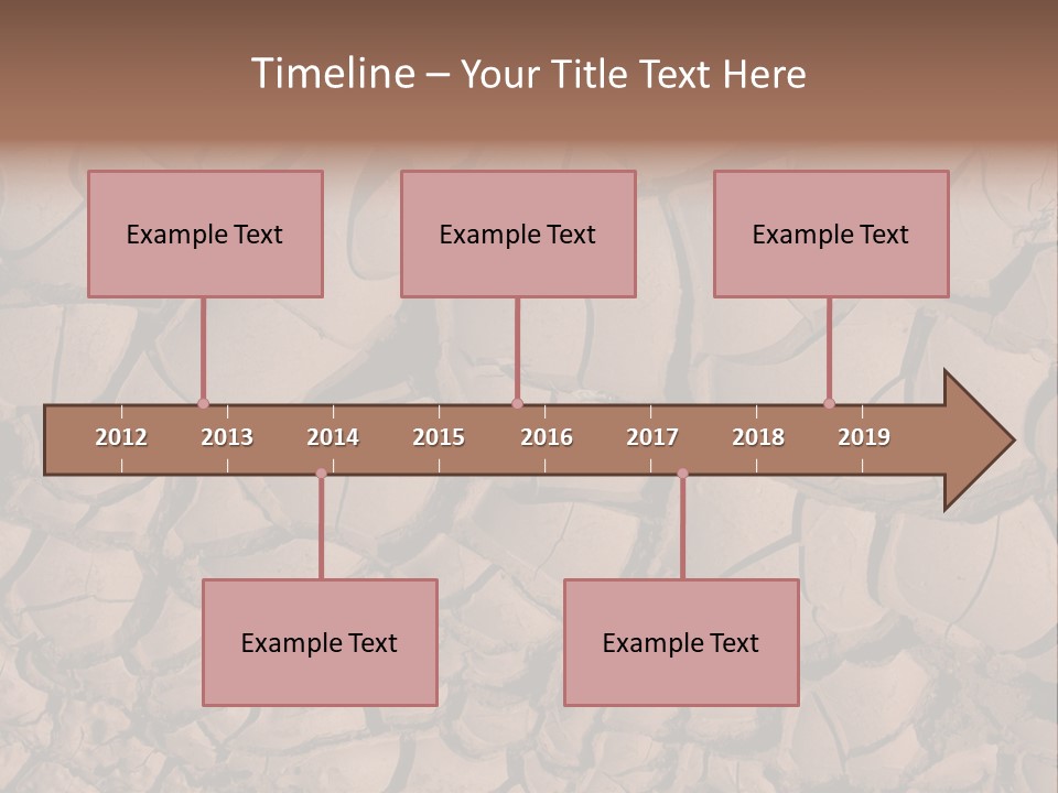 Arid Drained Shadow PowerPoint Template