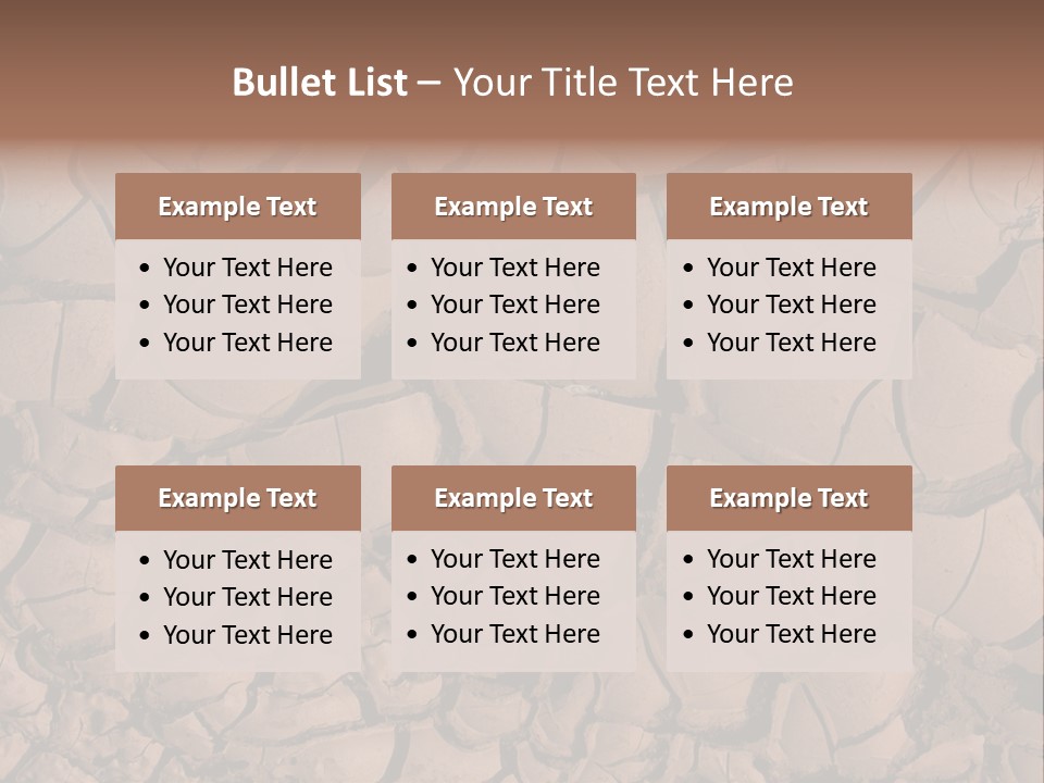 Arid Drained Shadow PowerPoint Template