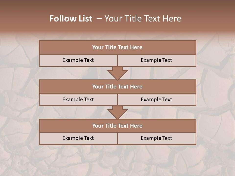 Arid Drained Shadow PowerPoint Template