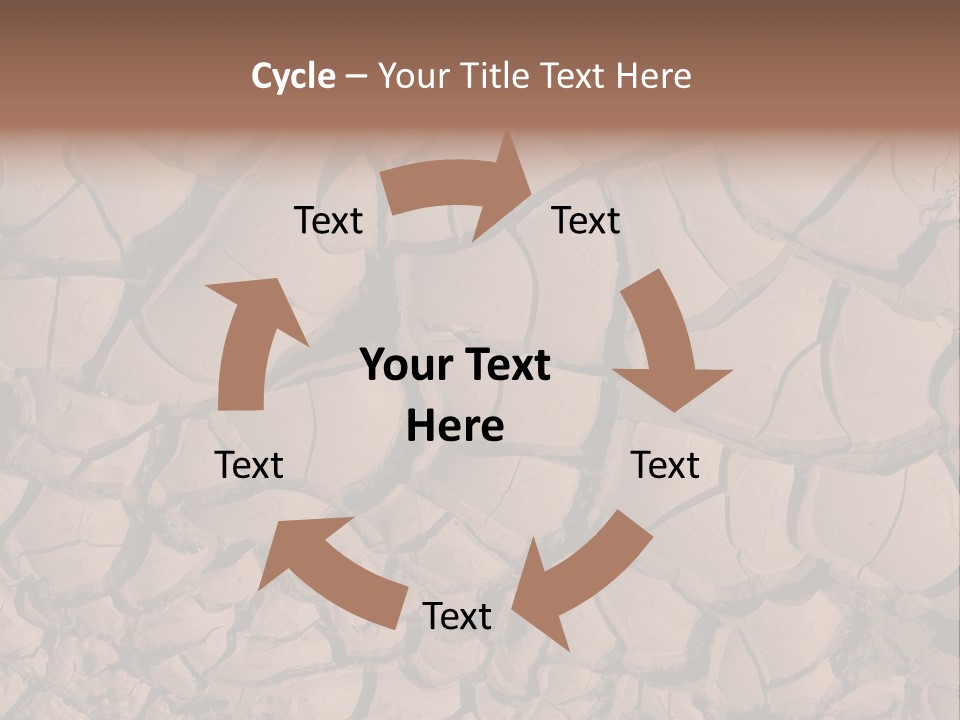 Arid Drained Shadow PowerPoint Template