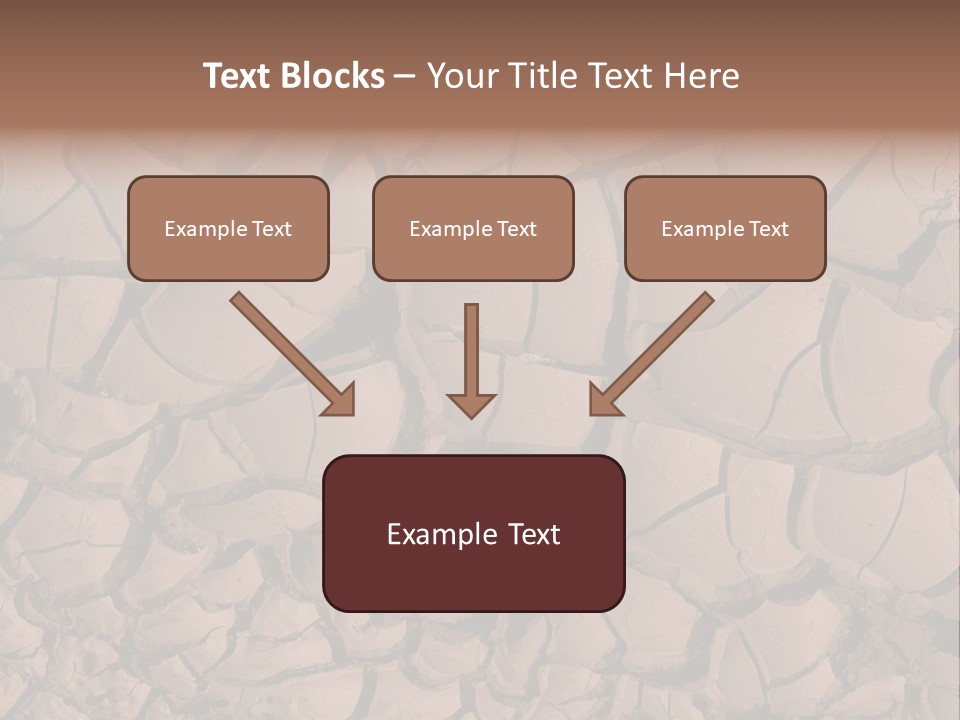 Arid Drained Shadow PowerPoint Template