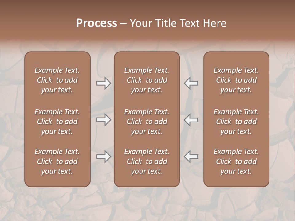 Arid Drained Shadow PowerPoint Template