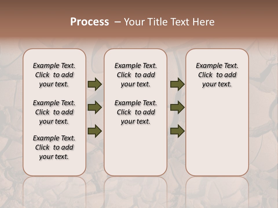 Arid Drained Shadow PowerPoint Template