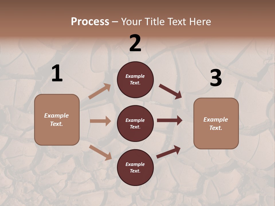 Arid Drained Shadow PowerPoint Template