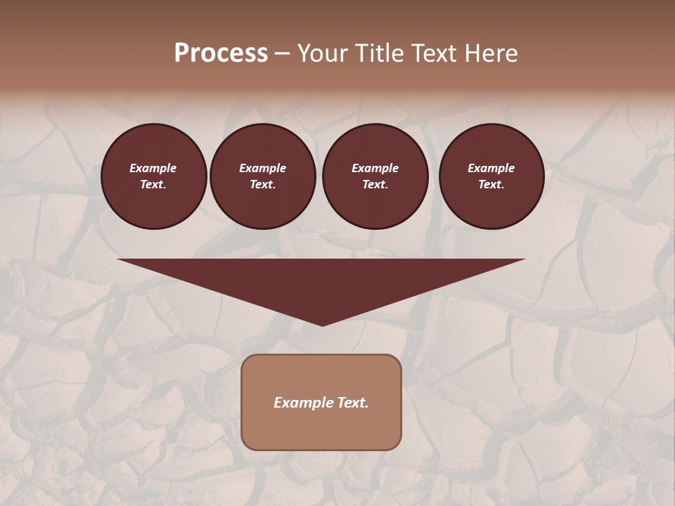Arid Drained Shadow PowerPoint Template