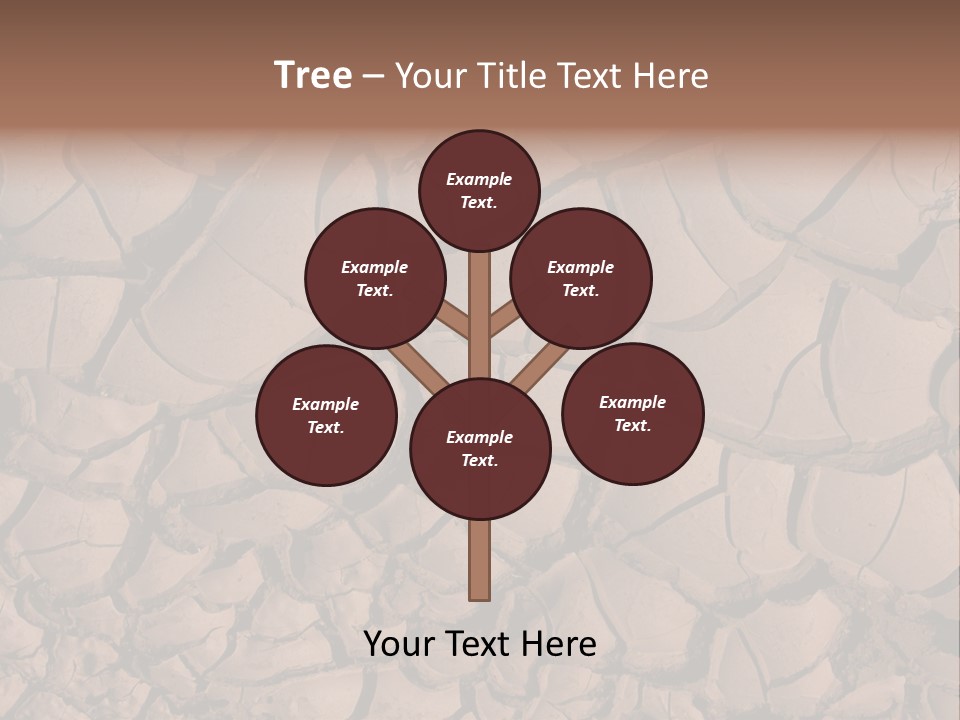 Arid Drained Shadow PowerPoint Template