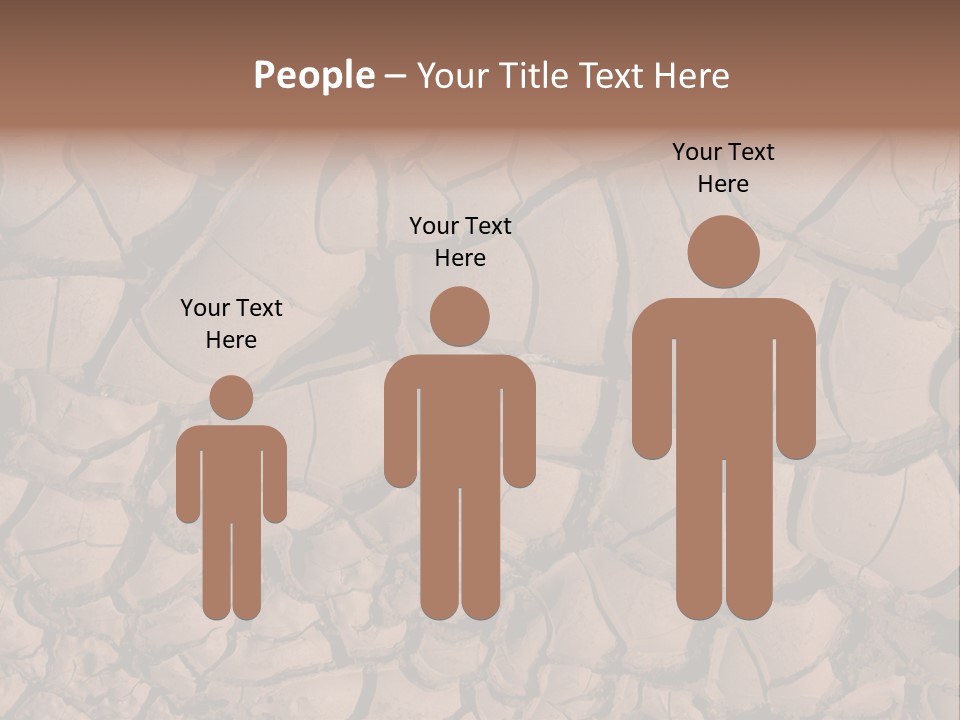 Arid Drained Shadow PowerPoint Template