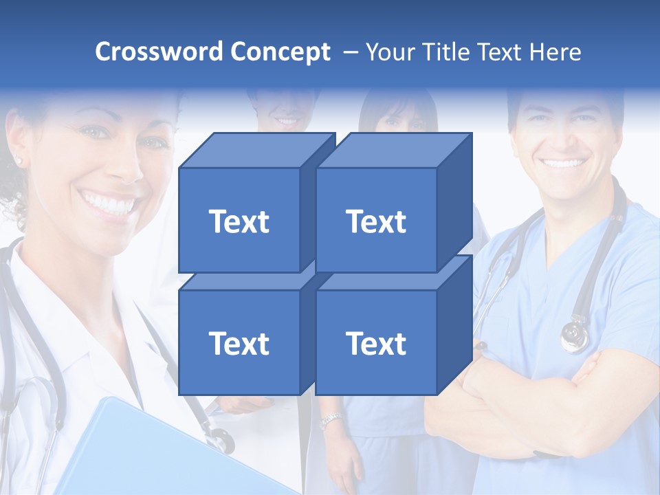 Stethoscope Doctor Clinic PowerPoint Template