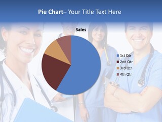 Stethoscope Doctor Clinic PowerPoint Template