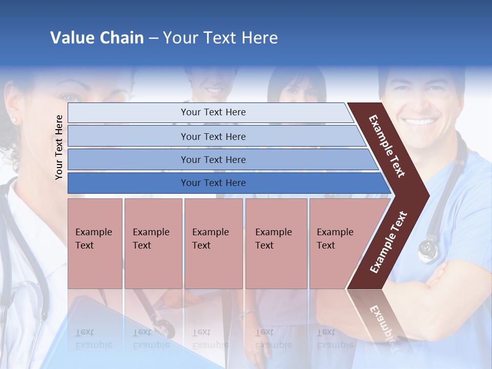 Stethoscope Doctor Clinic PowerPoint Template