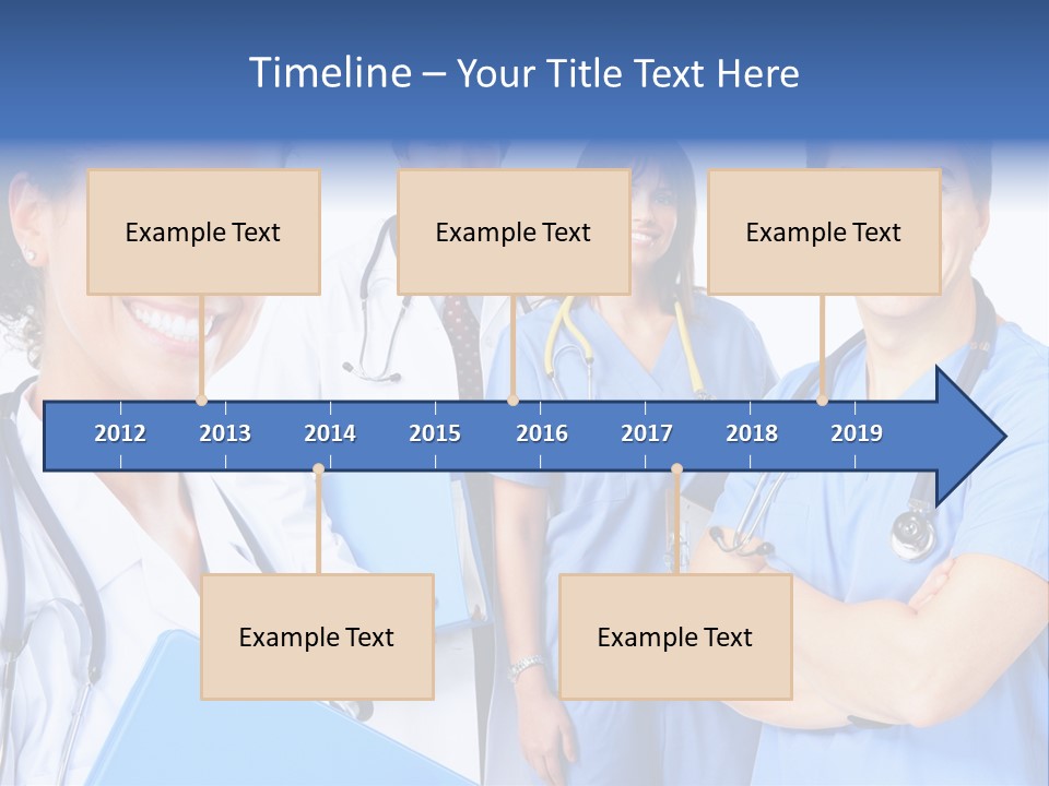 Stethoscope Doctor Clinic PowerPoint Template