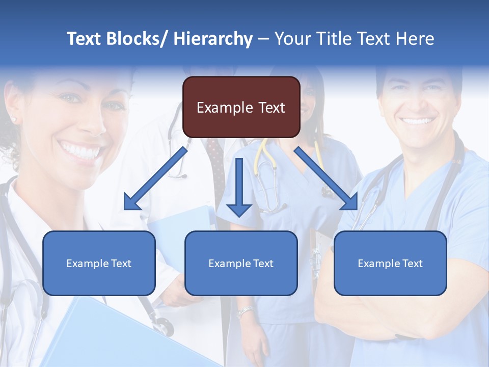 Stethoscope Doctor Clinic PowerPoint Template