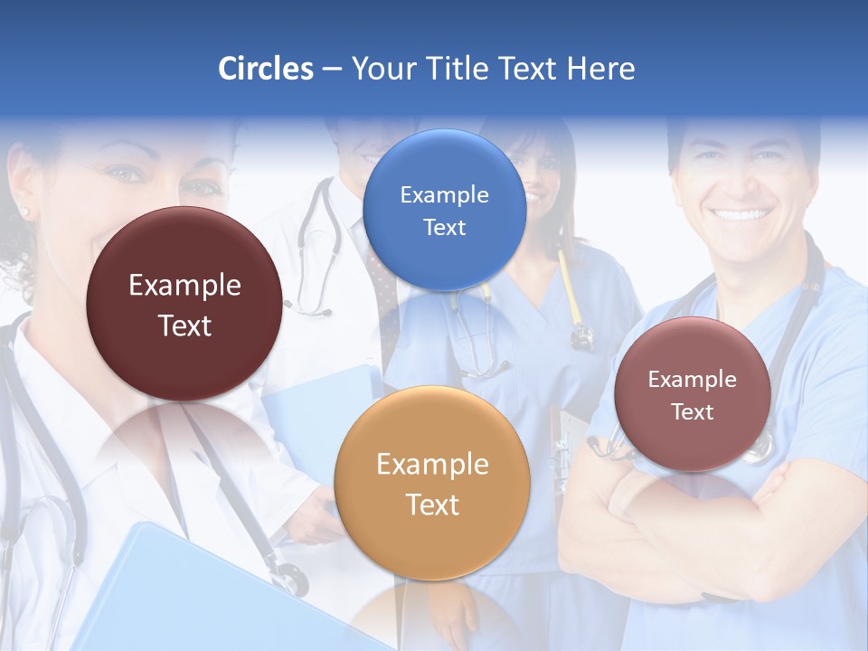 Stethoscope Doctor Clinic PowerPoint Template