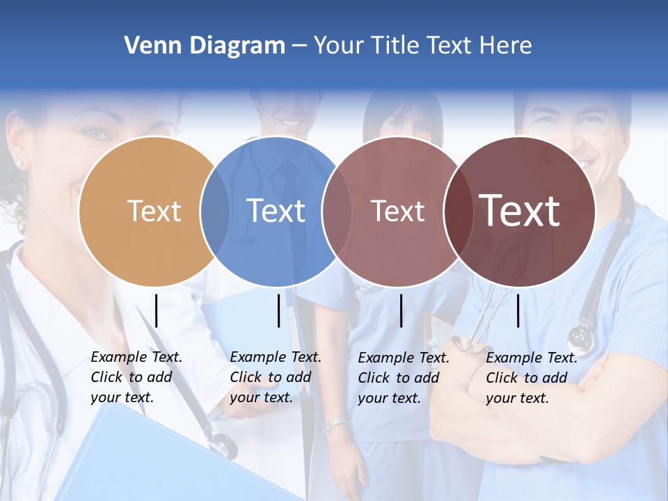 Stethoscope Doctor Clinic PowerPoint Template