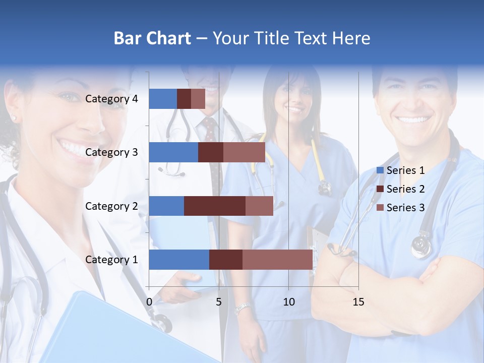 Stethoscope Doctor Clinic PowerPoint Template